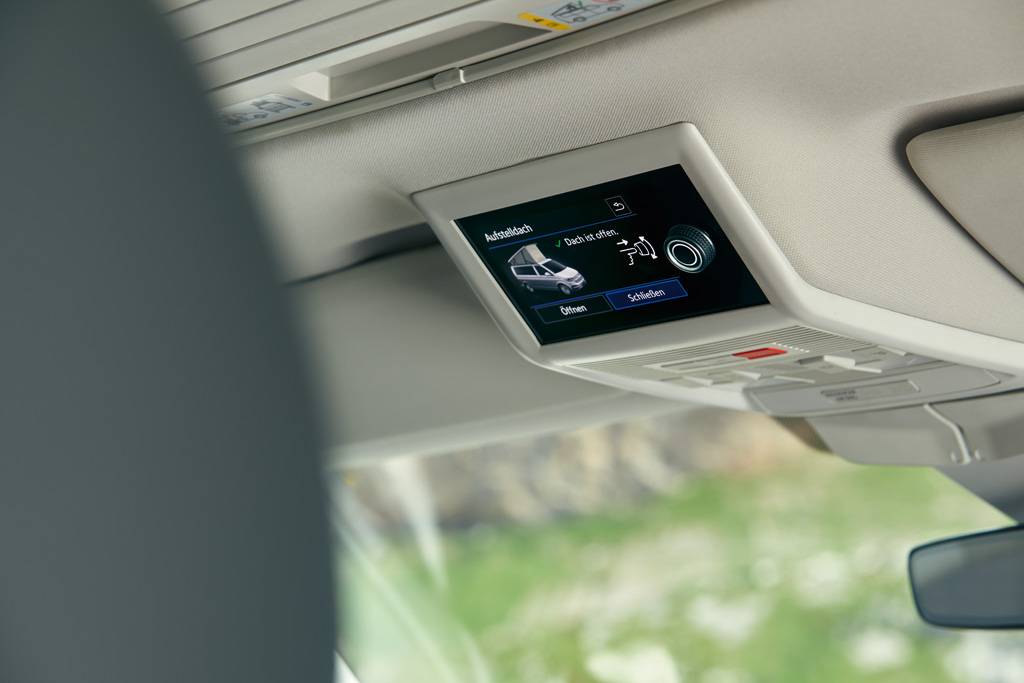 Die Bedieneinheit des California Ocean