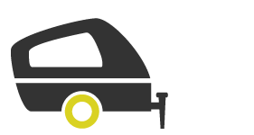 Pop-up Wohnwagen Icon